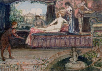 Imperia la Belle by Charles Edward Conder